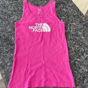 The north face women’s pink tank top size M